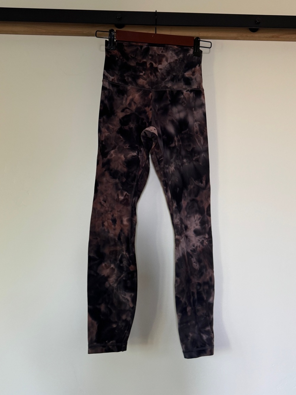 Lululemon Align Tie-Dye Active Leggings - Black/Brown